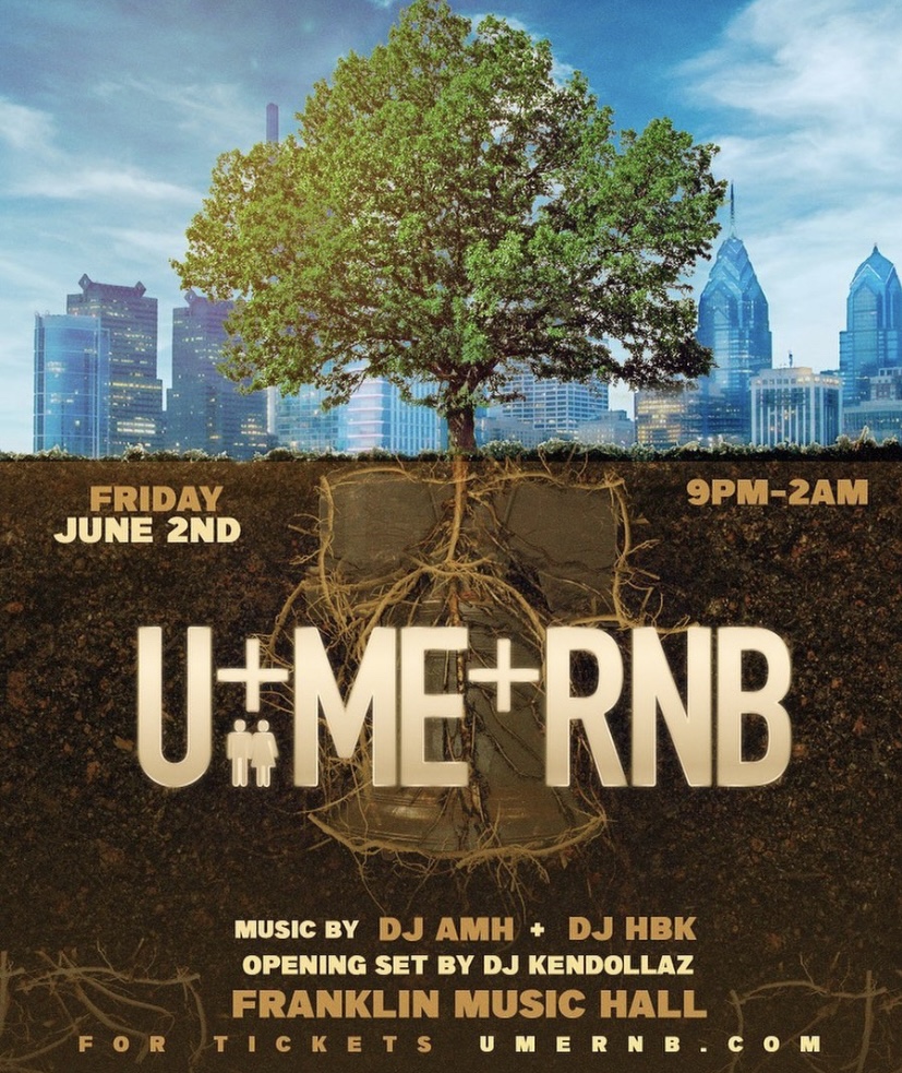 [CLICK HERE] To Win Tickets to U+ME+RNB Friday 6/2 at Franklin Music Hall!
