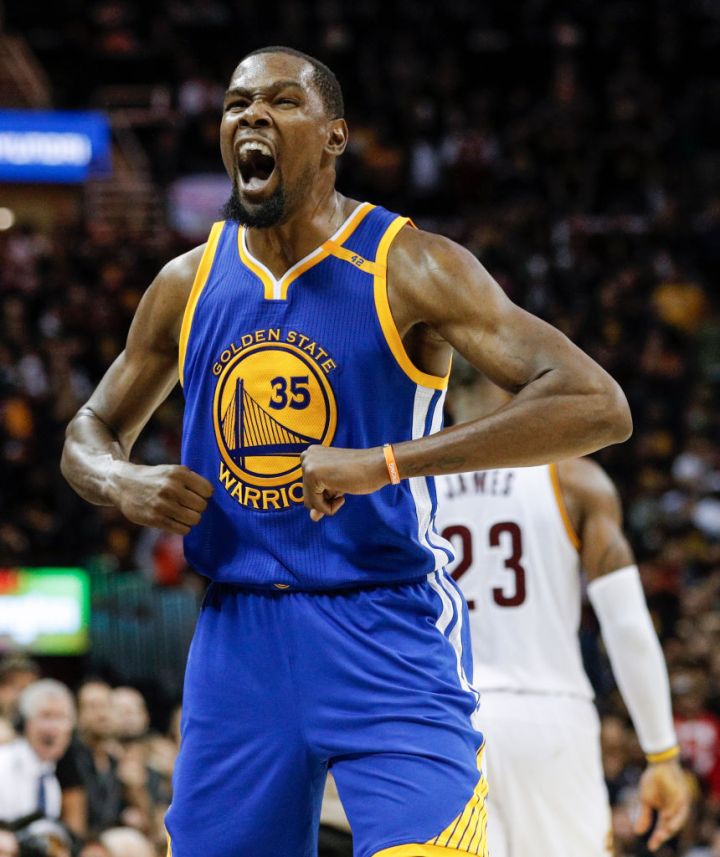 2016- Kevin Durant joins the Golden State Warriors