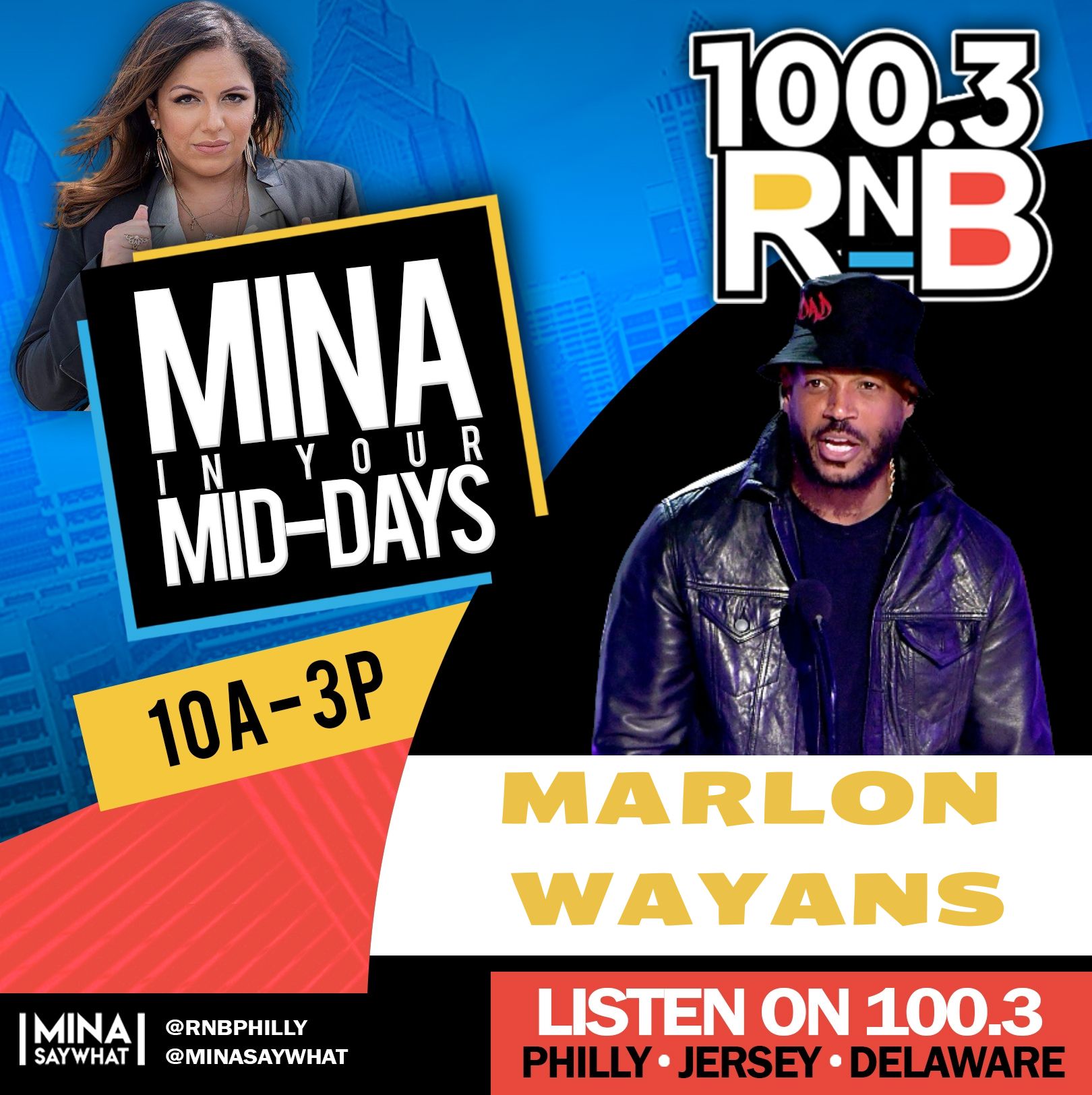 Mina x Marlon Wayans