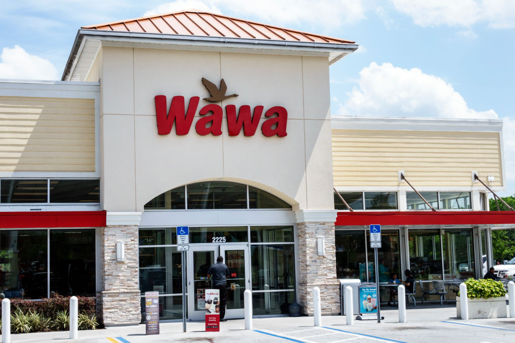 The entrance to Wawa in Orlando.