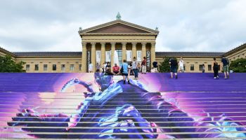 Warner Bros. Pictures' Celebration of BLUE BEETLE at the iconic Philadelphia Museum of Art