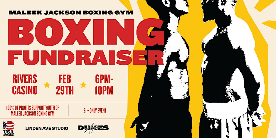 Maleek Jackson Boxing Event Graphic