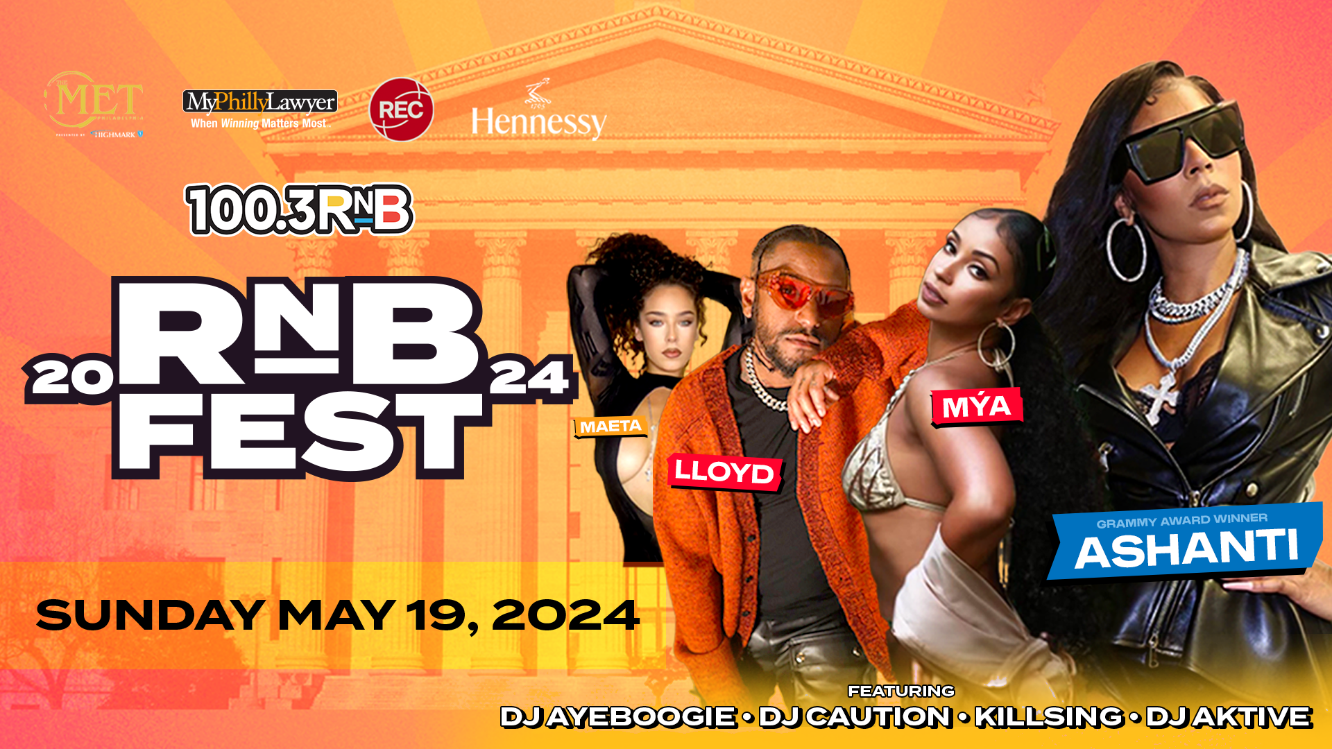 RNB Fest 2024 Flyer Web Post