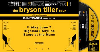 Enter to win tickets to see Bryson Tiller live at the Highmark Skyline Stage at the Mann on June 7th!