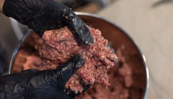 beef mix to prepare hamburgers at home