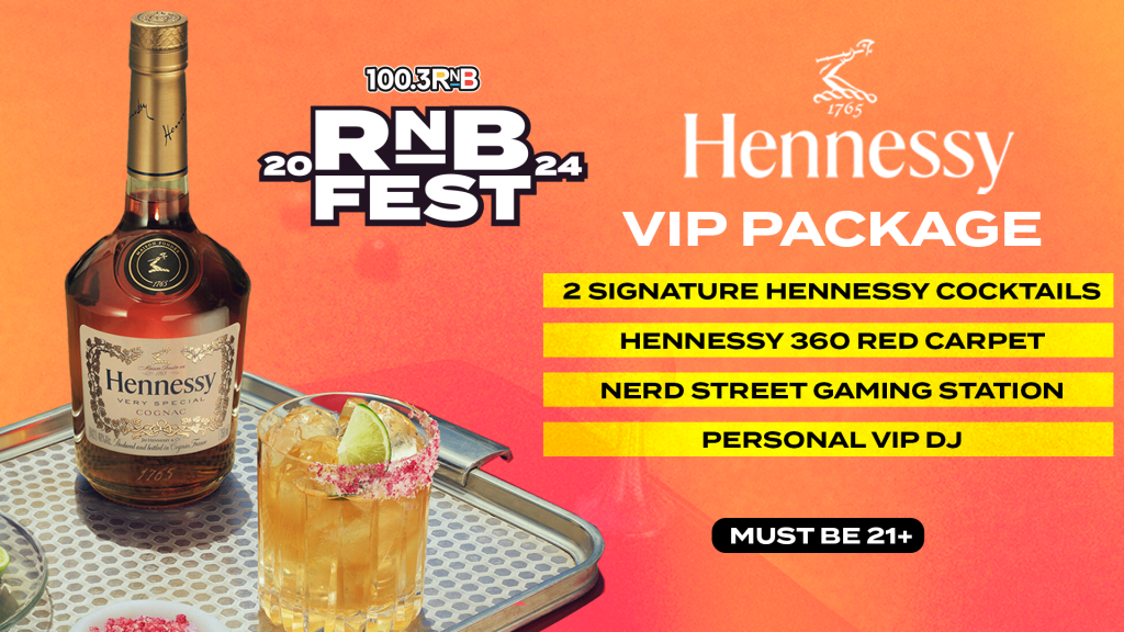 RNB FEST 2024 Hennessy VIP Lounge Upgrade graphic