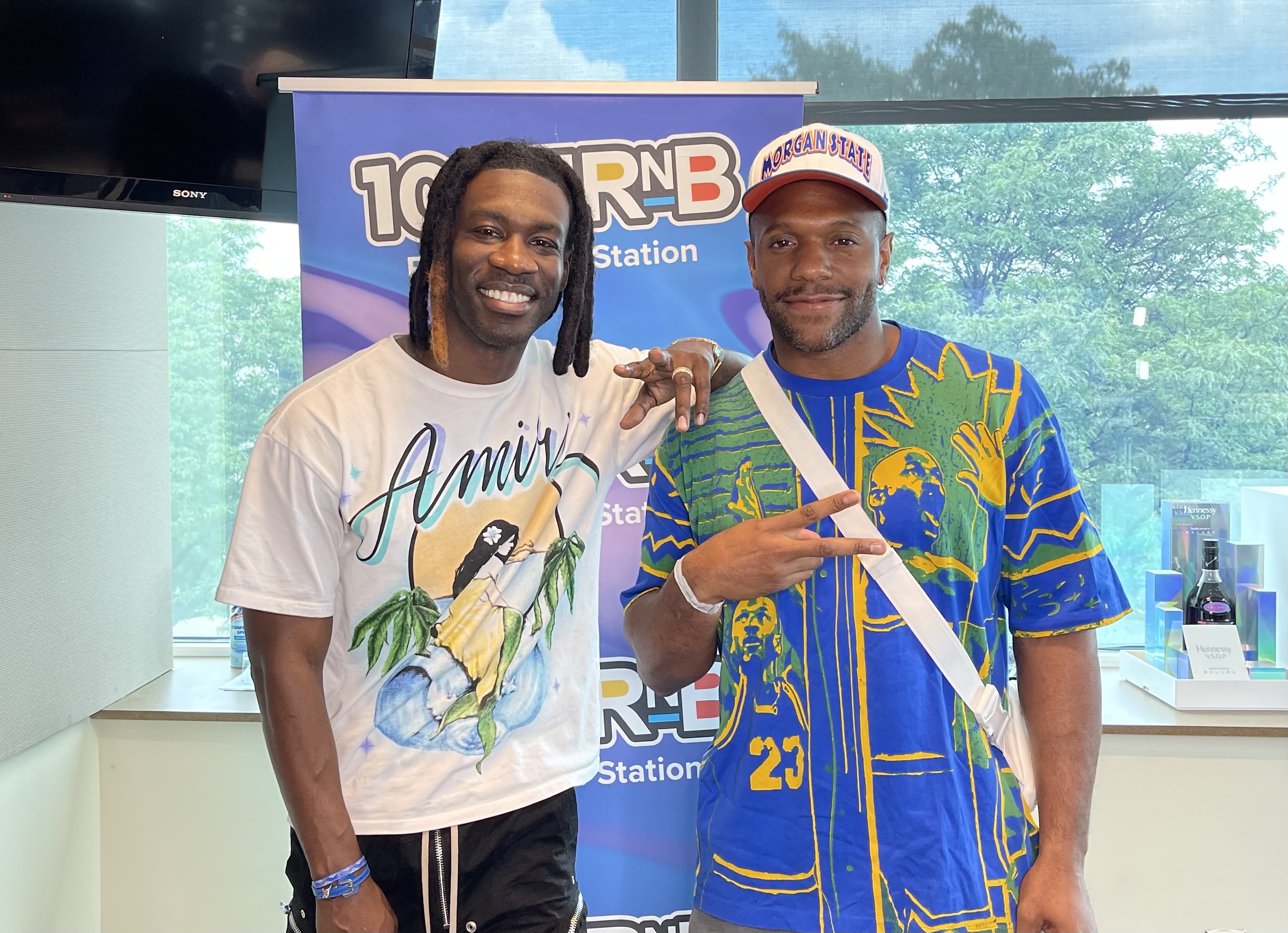 Change Our Future Co-Founder and NFL star Rodney McLeod stopped in the 100.3 studio to catch up with DJ Ayeboogie