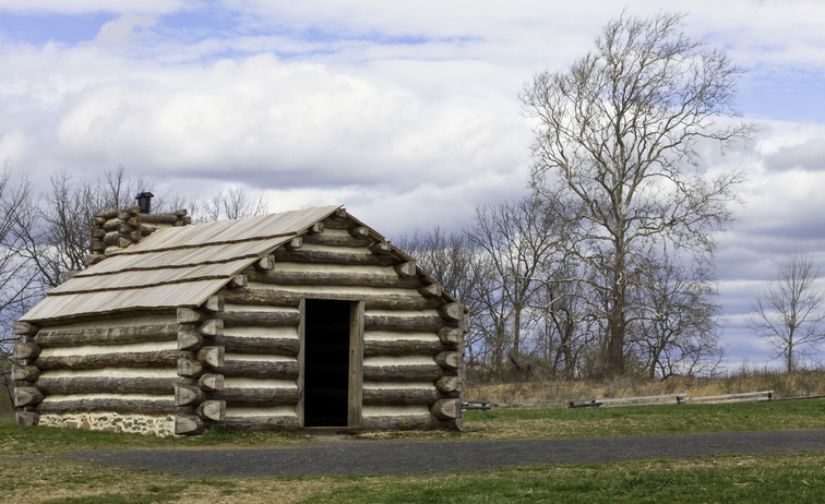 Log Cabin in the Sun