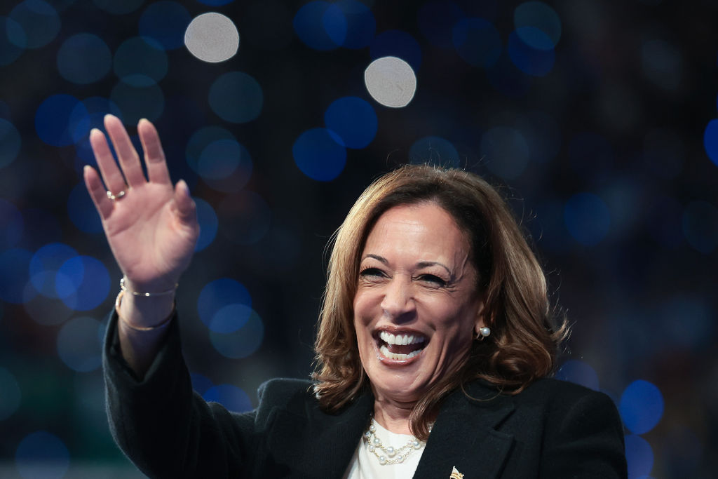 Democratic Presidential Nominee Vice President Harris Holds Campaign Rally In Greensboro, North Carolina