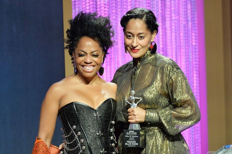 Tracee Ellis and Rhonda Ross