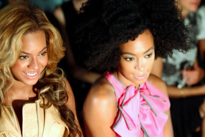 Beyoncé and Solange Knowles