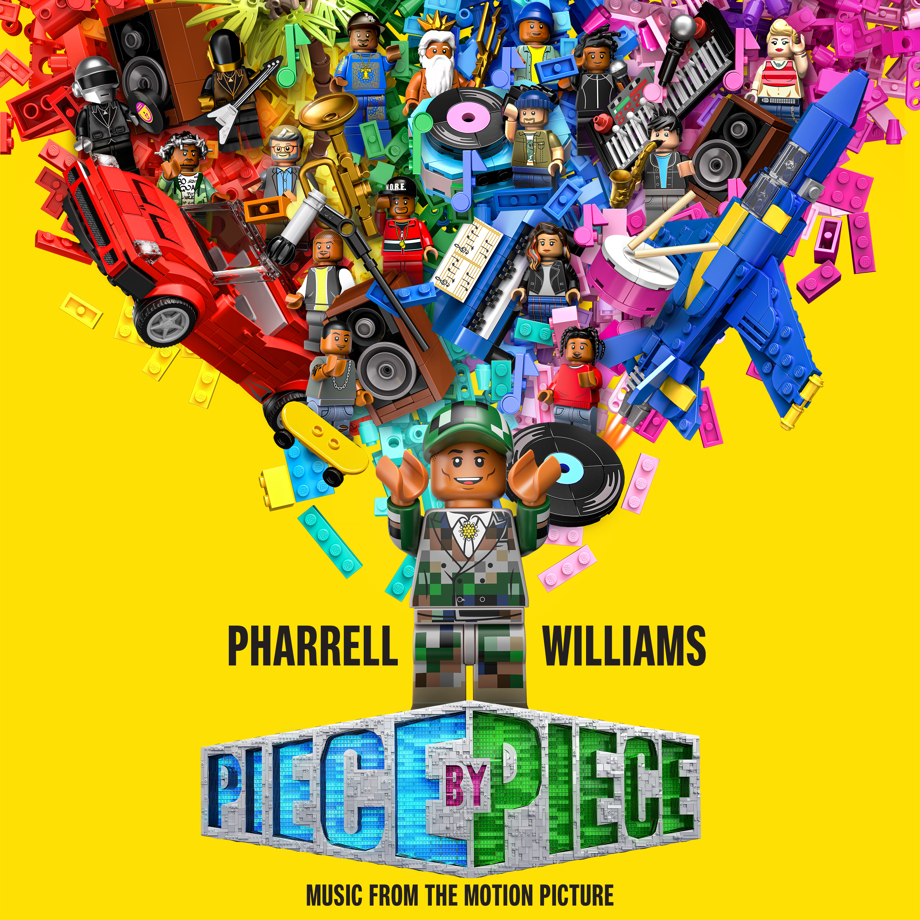 Enter to win a digital download for the soundtrack of Pharrell's new animated biopic, "Piece by Piece".