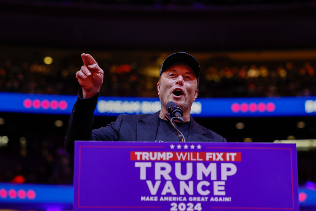 Donald Trump Holds Campaign Rally At Madison Square Garden In NYC