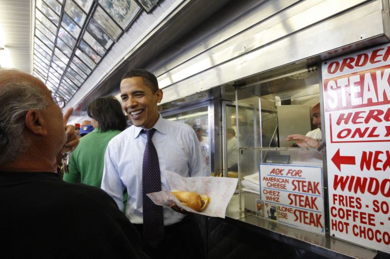 Former President Barack Obama - Pat's King of Steaks