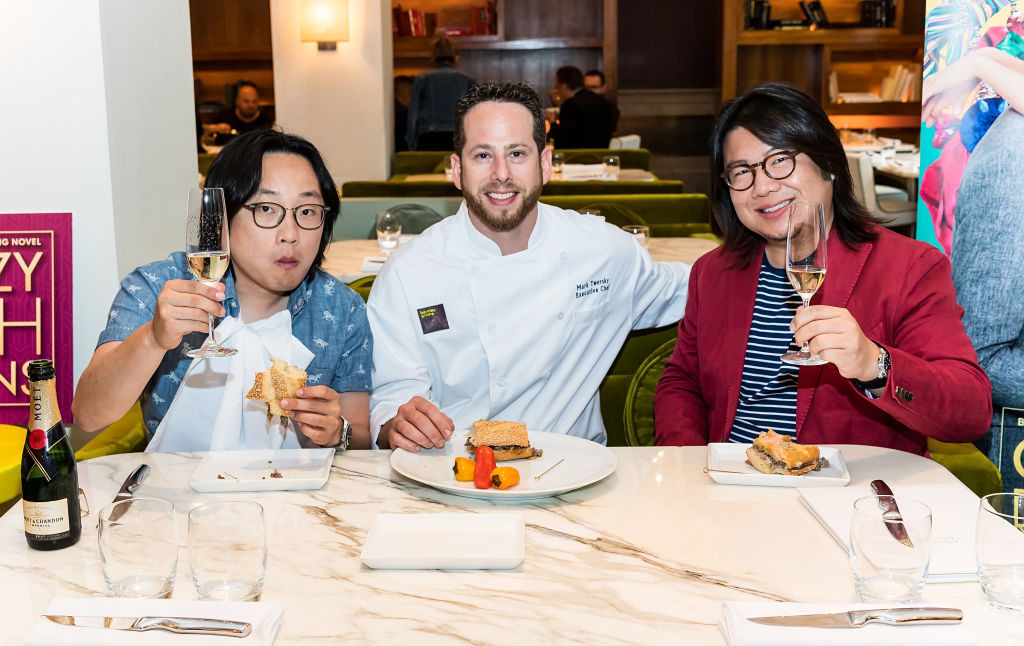 Cast Of "Crazy Rich Asians" Visits Barclay Prime