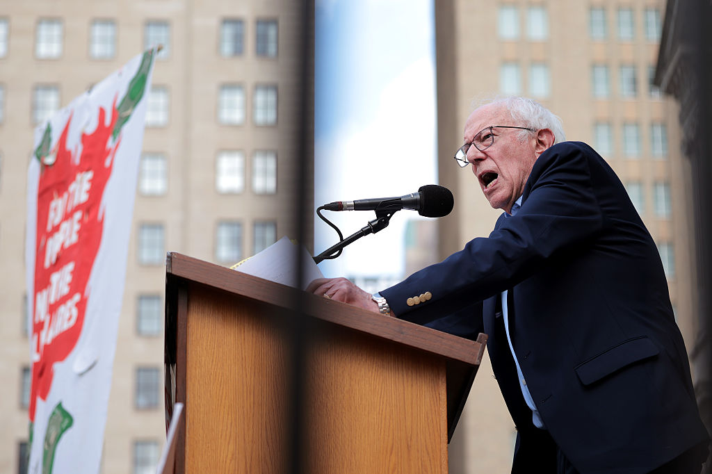 Bernie Sanders Holds May Day Rally In Philadelphia With AFL-CIO