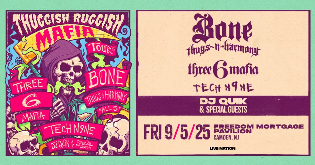 Bone Thugs-N-Harmony is going on tour! Click here for details!