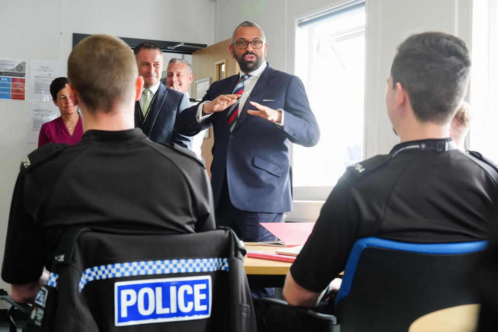 James Cleverly visits Meadowfield Training Centre