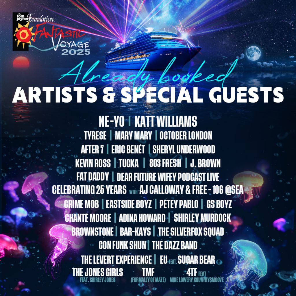 Tom Joyner Fantastic Voyage Festival Graphics (updated July 2025)