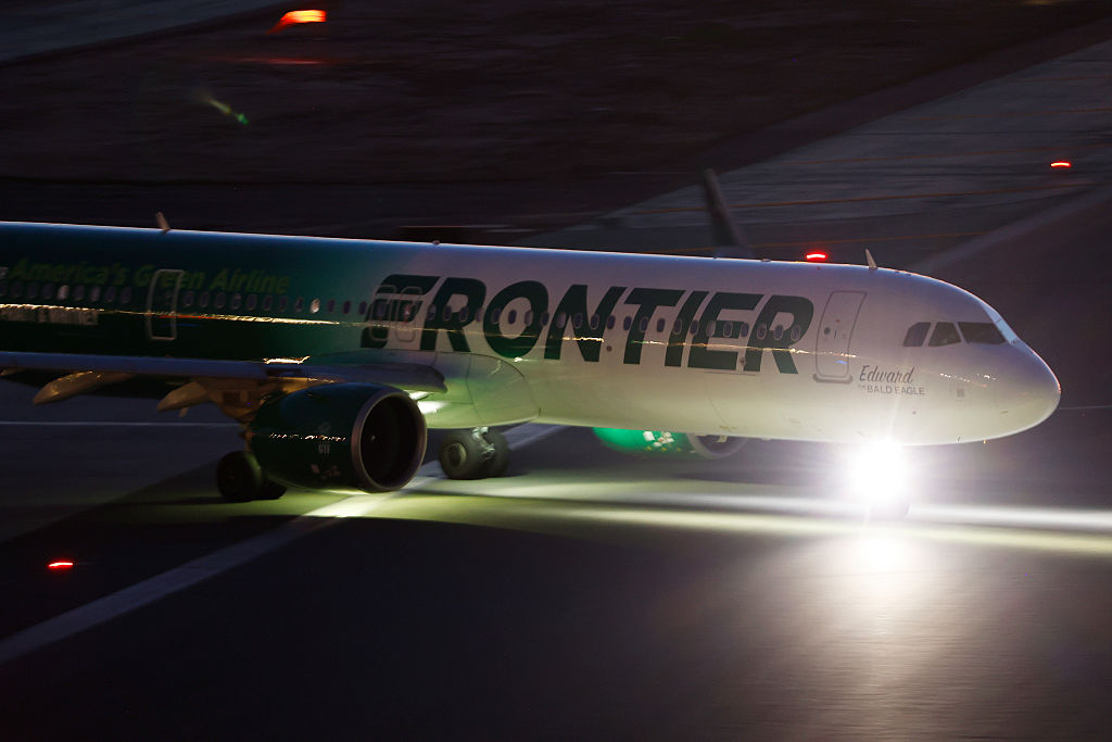 Frontier Airlines At San Diego International Airport