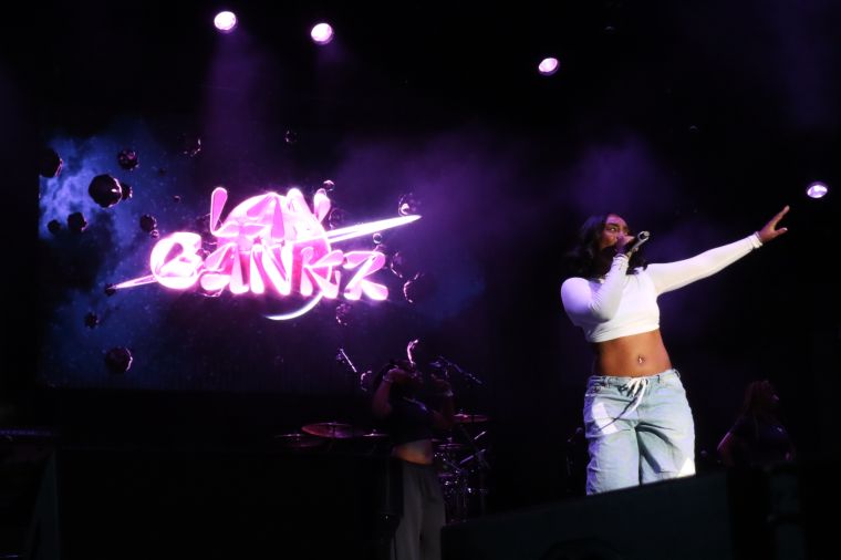 Lay Bankz performance at RNB Fest 2025 Dell Music Center