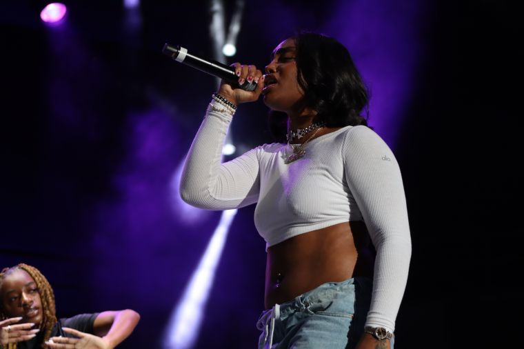 Lay Bankz performance at RNB Fest 2025 Dell Music Center