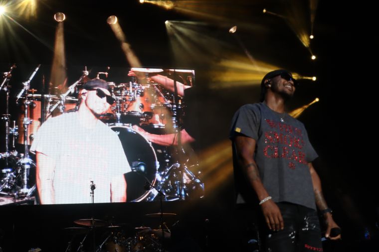 Trey Songz performance at RNB Fest 2025 Dell Music Center