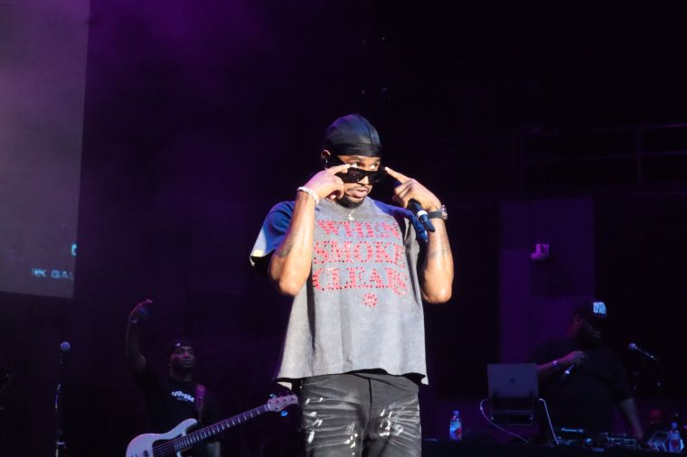 Trey Songz performance at RNB Fest 2025 Dell Music Center