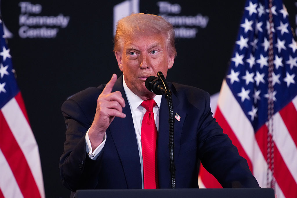 President Trump Makes An Announcement At The Kennedy Center