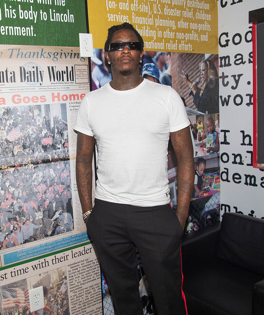Young Thug Makes Surprise Appearance At Back-to-School Event