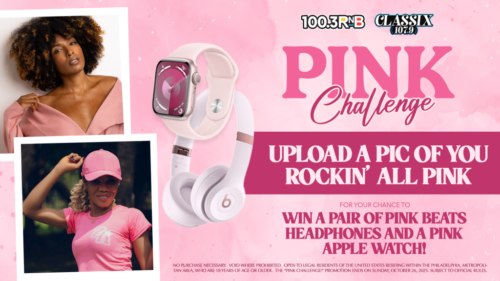 Enter the Pink Challenge for a chance to win a pair of Pink Beats Headphones and a pink Apple Watch