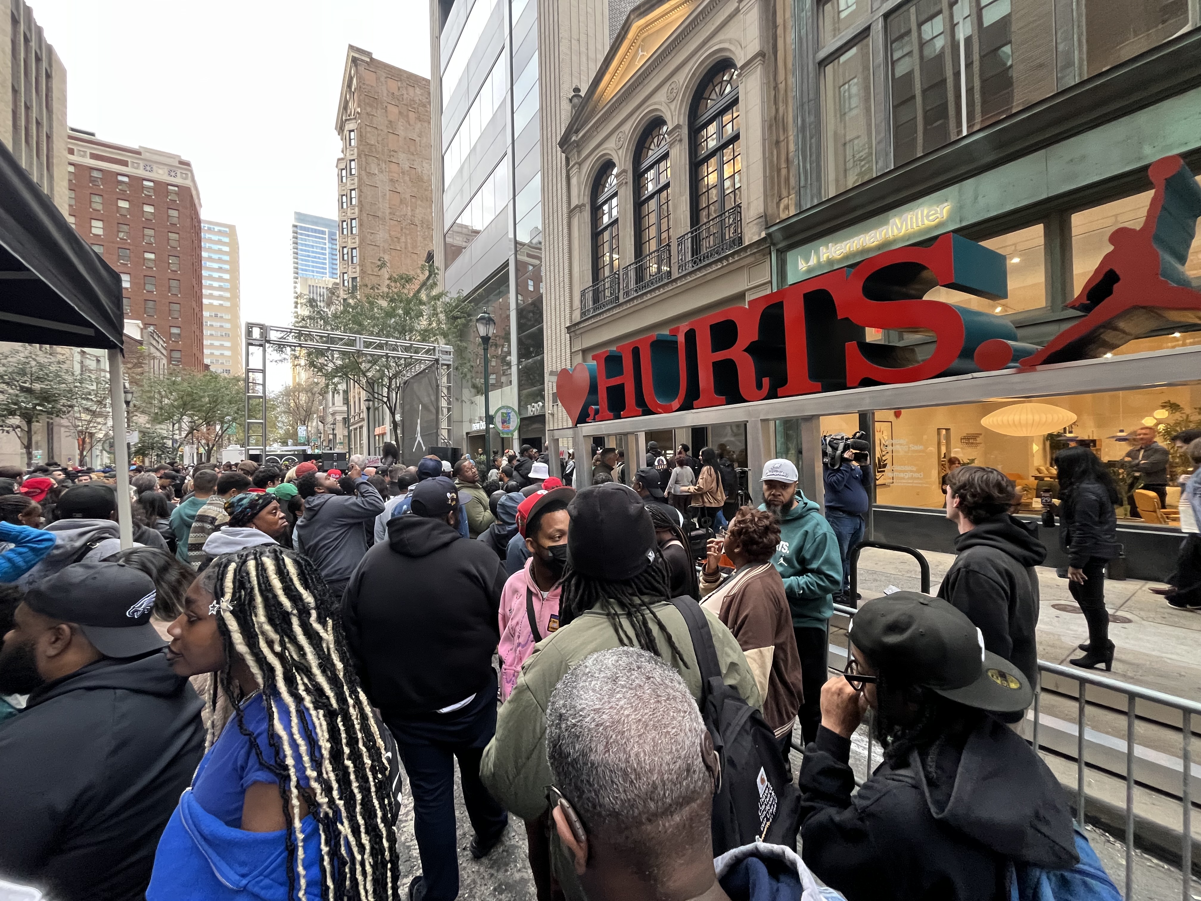 Jordan Brand 'World of Flight' store Philadelphia debut