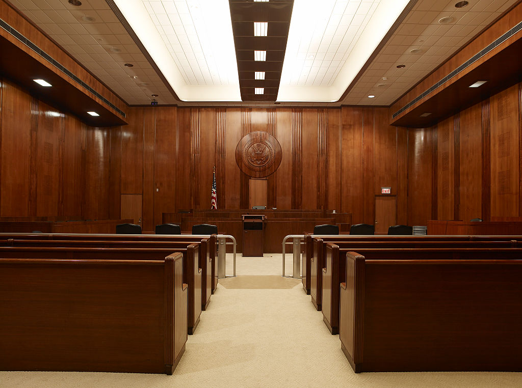 Courtroom, Robert N.C. Nix Federal Building, Philadelphia, Pennsylvania