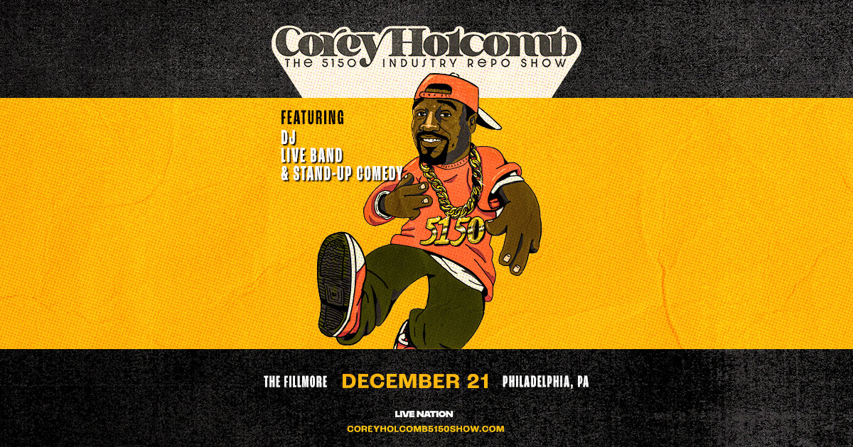 Get tickets to see Corey Holcomb live at the Fillmore on December 21st!