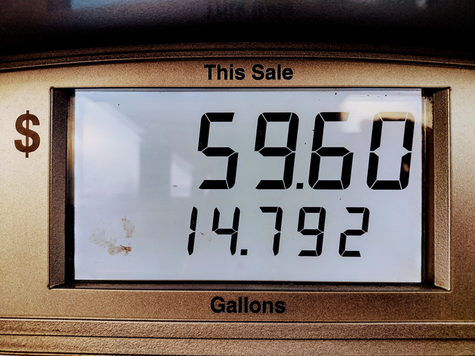 Gas Pump Display