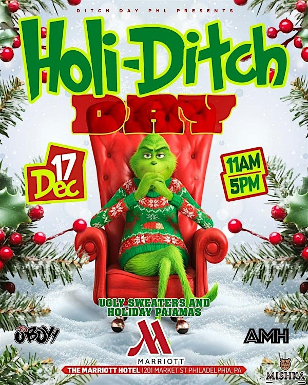 Enter to win a trip to Holi-Ditch Day