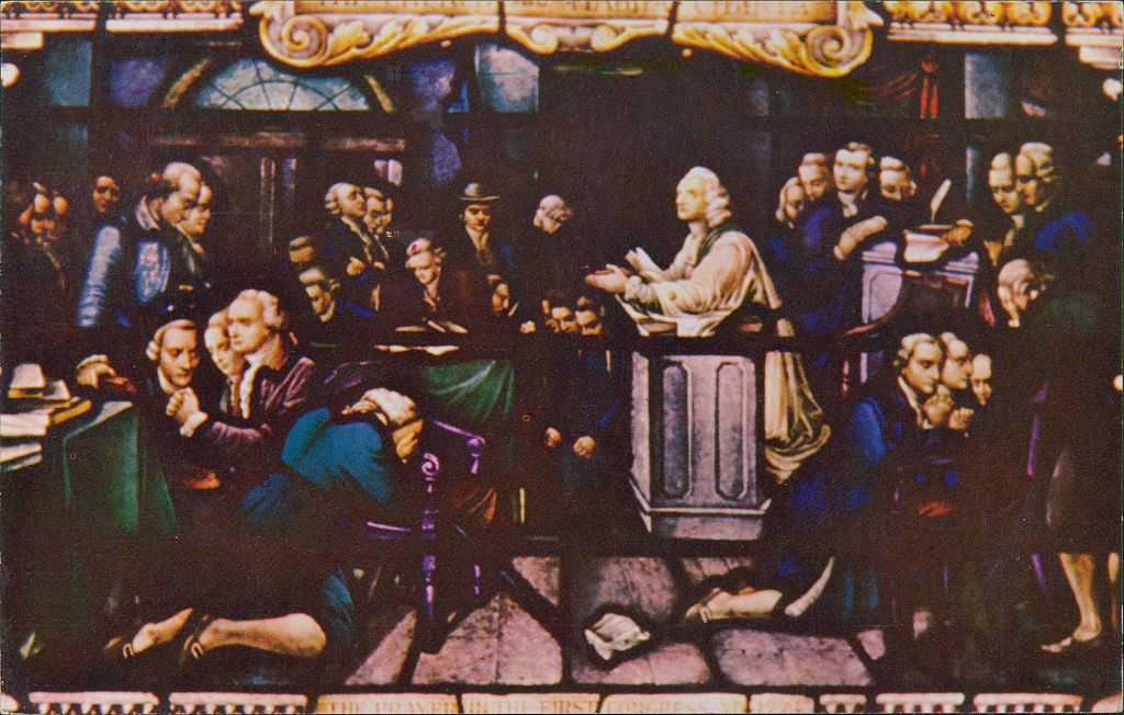 Liberty Window Postcard