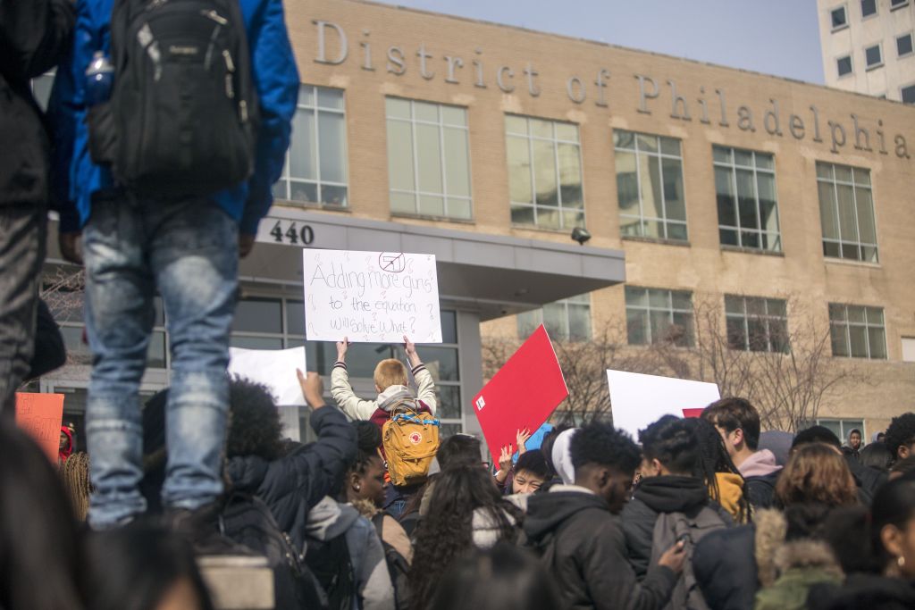 Across U.S., Students Walk Out Of Schools To Address School Safety And Gun Violence