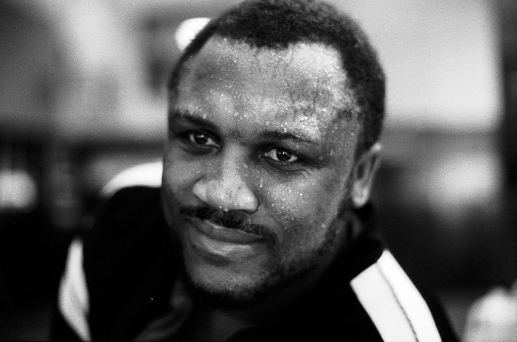 Joe Frazier in 1985