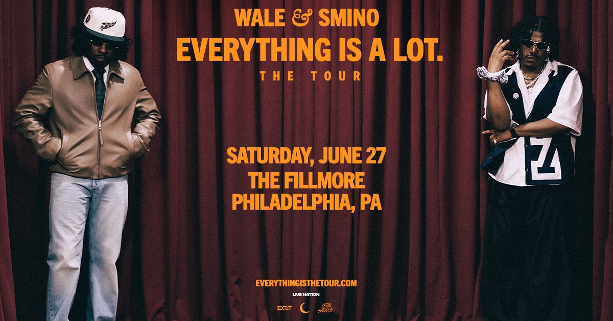 Wale x Smino - Everything is alot tour flyer