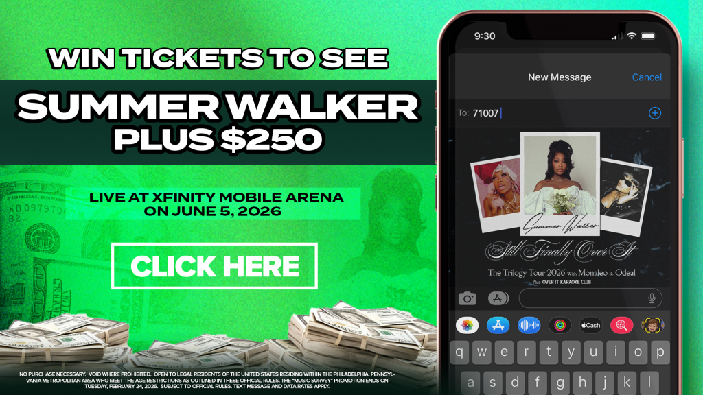 Take our Music Survey for a chance to win Summer Walker tickets + $250 spending cash!