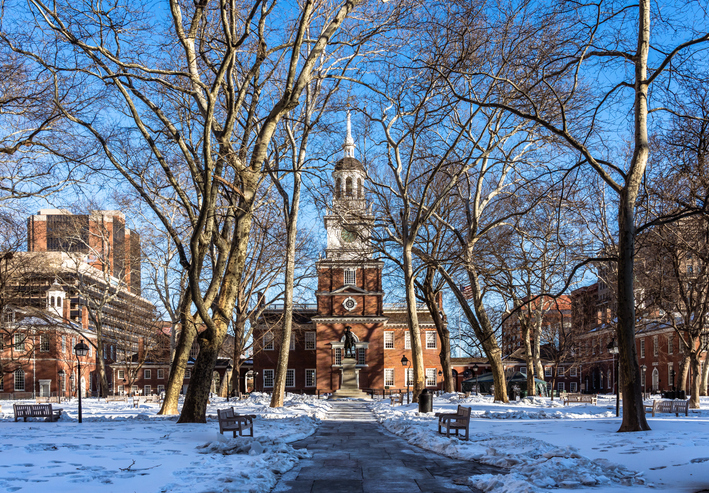 Independence Hall in Philadelphia
