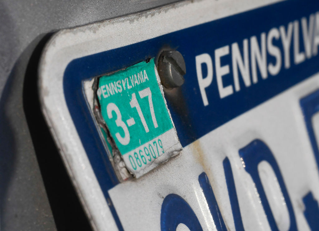 Pennsylvania License Plate Registration Stickers Could Be Coming Back