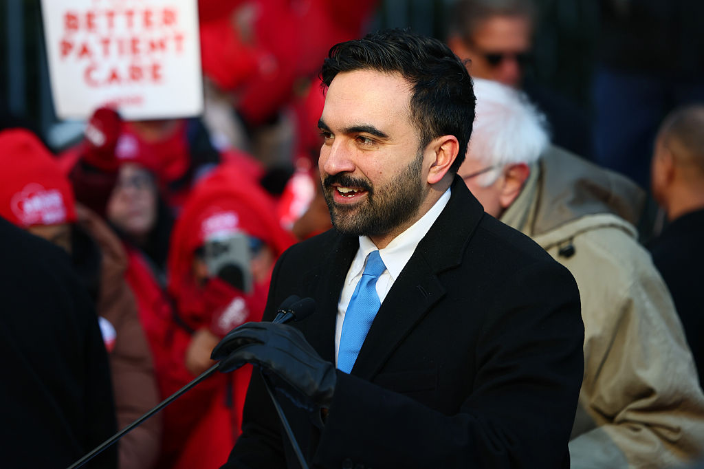 NYC Mayor Mamdani And Sen. Bernie Sanders Join New York Nurses On Picket Line