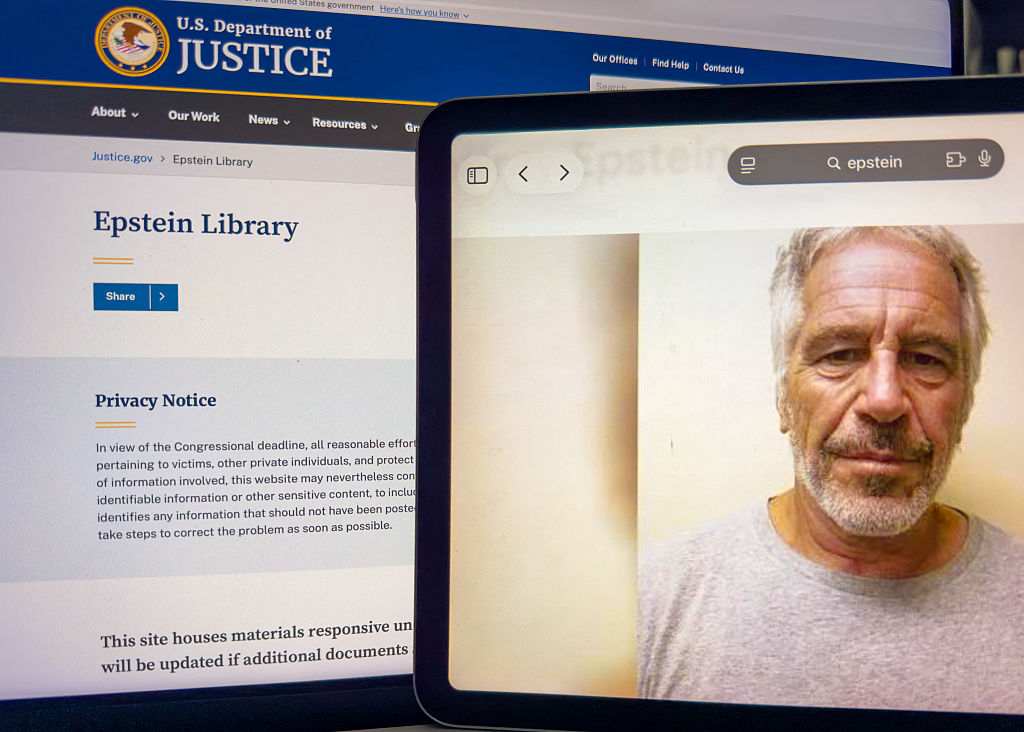 UNITED-STATES-WASHINGTON-DOJ-EPSTEIN-LIBRARY-PORTRAIT