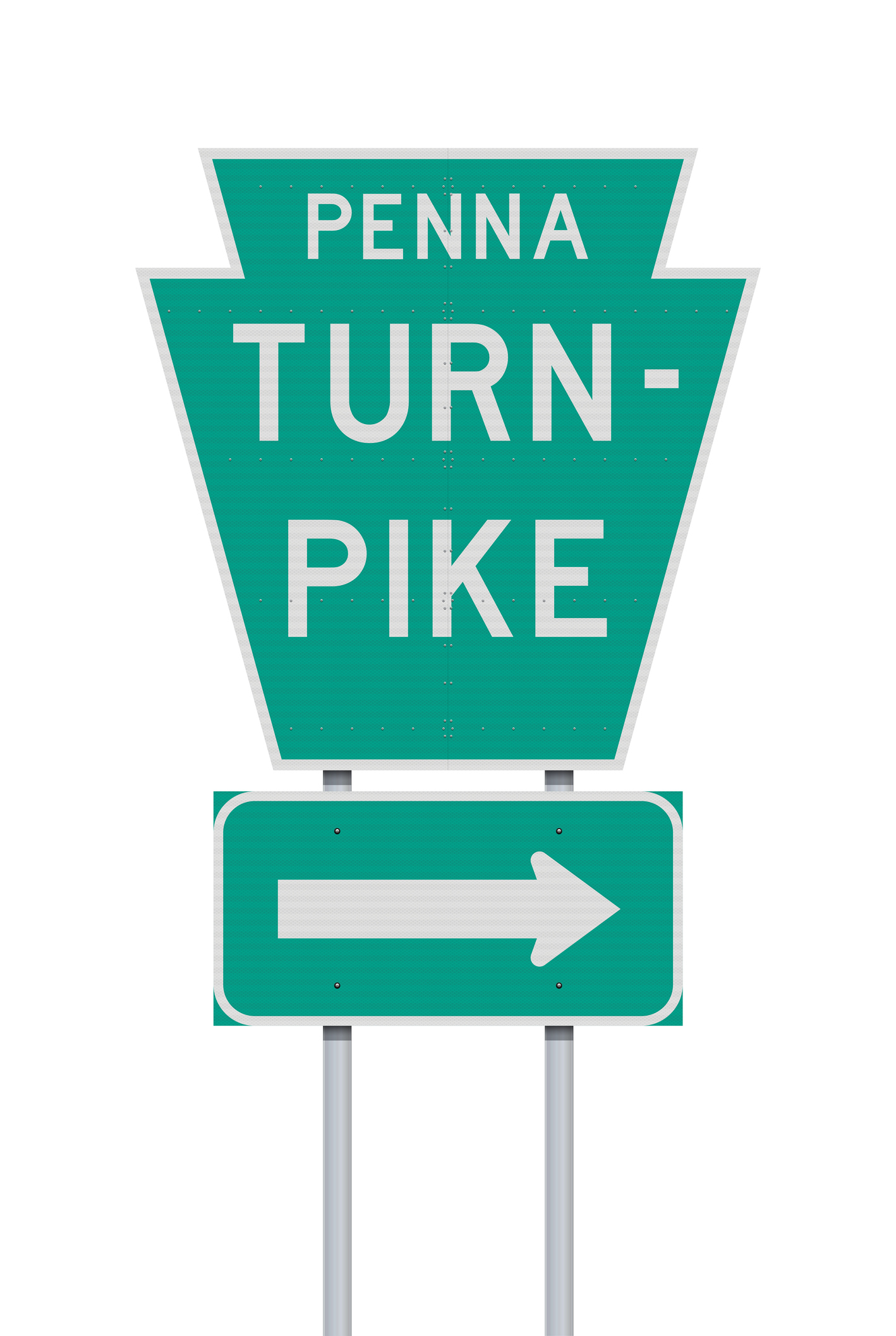 Penna Turnpike road sign