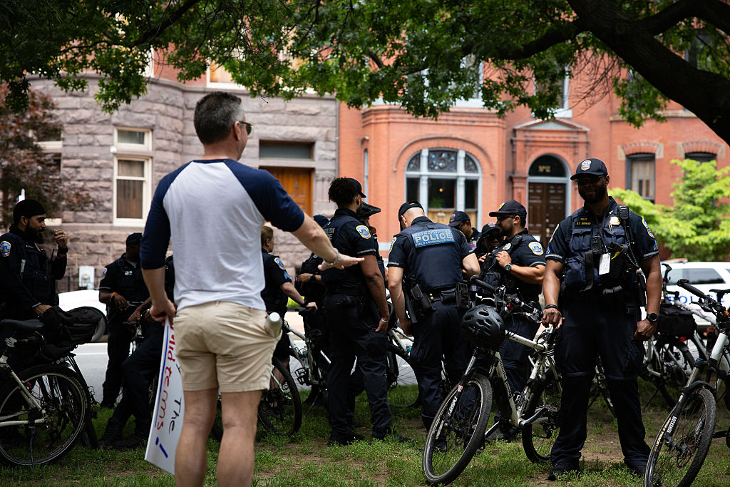 Trump Army Parade and Protests