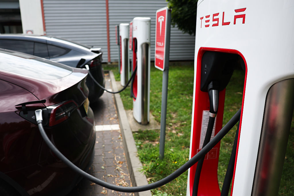 Tesla Supercharger In Katowice