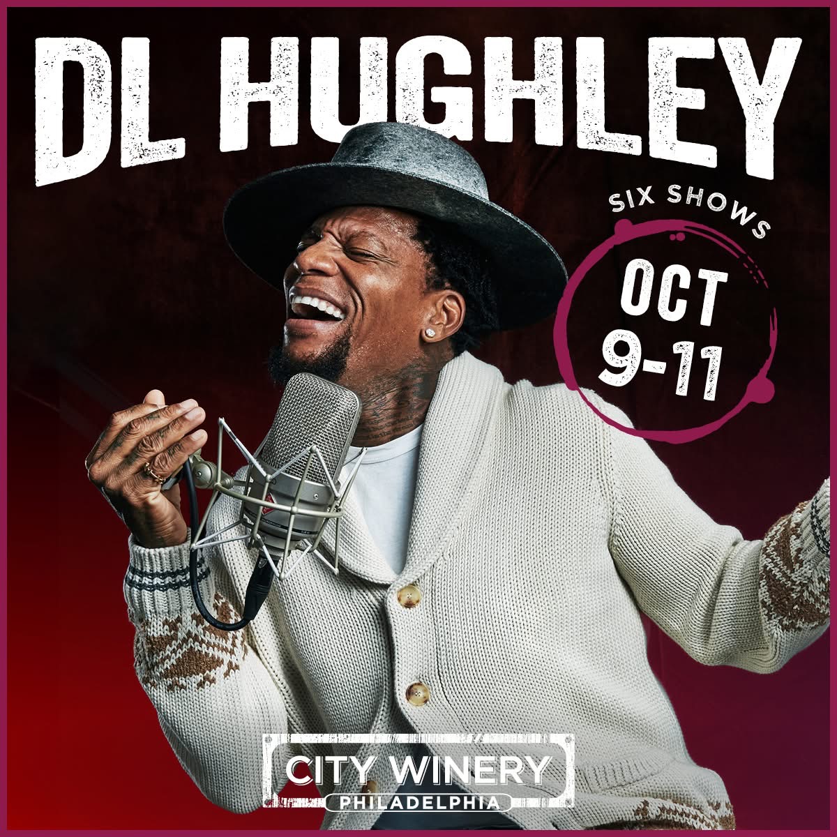 Get tickets to see DL Hughley at City Winery