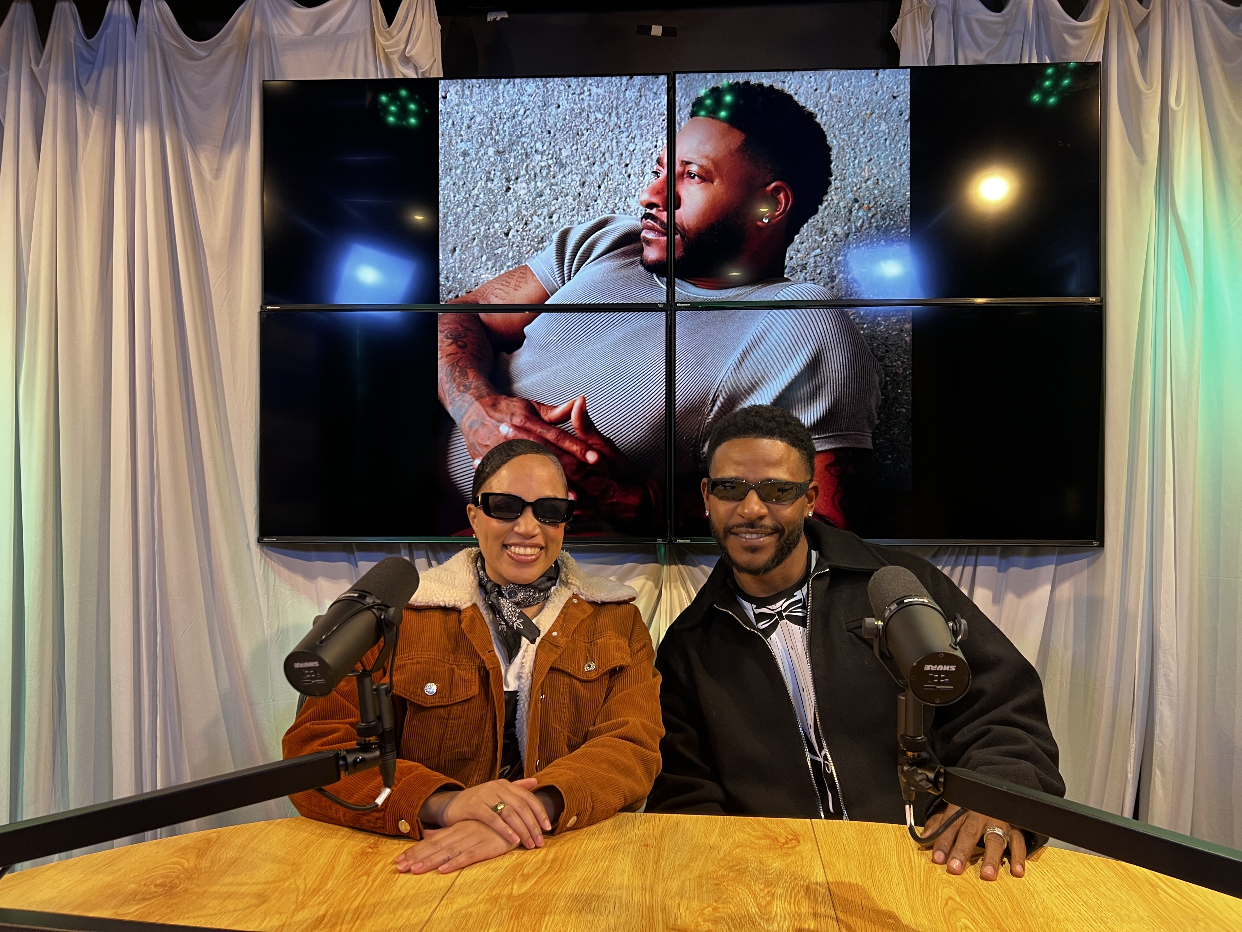 ashmac x eric bellinger interview on 100.3 rnb philly